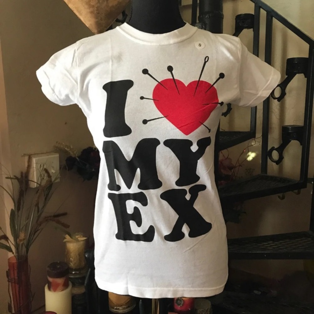NWT I Hate My Ex “Pin Pricked” Shirt